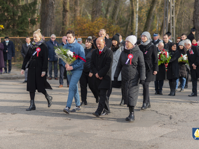 Zdjęcie z uroczystości Święta Niepodległości