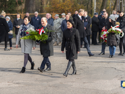 Zdjęcie z uroczystości Święta Niepodległości