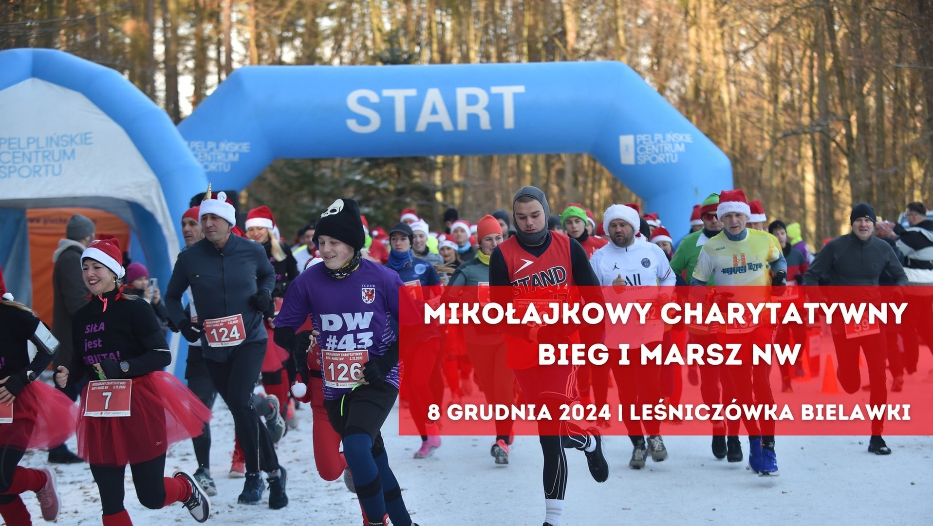 cover photo Mikołajkowy Charytatywny Bieg i Marsz NW 2024