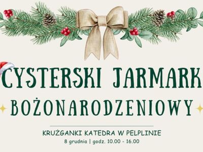 cover photo Cysterski Jarmark Bożonarodzeniowy 2024