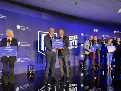 zdjęcie z Kongresu Sportu Powszechnego w Warszawie