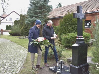 zdjęcie z obchodów 162. rocznicy wybuchu Powstania Styczniowego