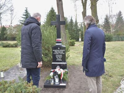 zdjęcie z obchodów 162. rocznicy wybuchu Powstania Styczniowego