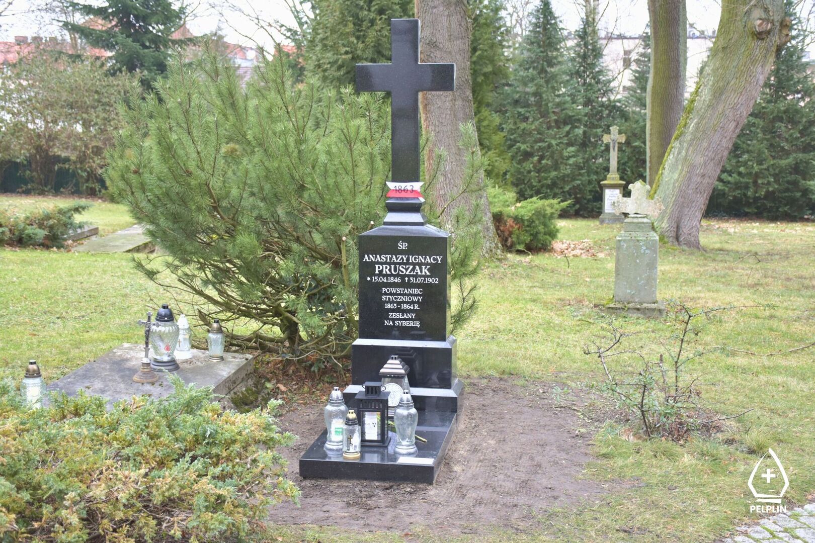 zdjęcie z obchodów 162. rocznicy wybuchu Powstania Styczniowego