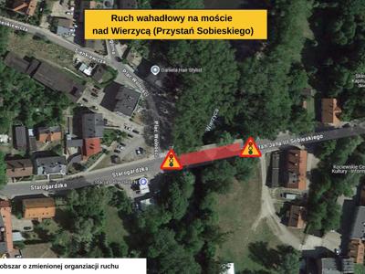 mapka dot. organizacji ruchu 