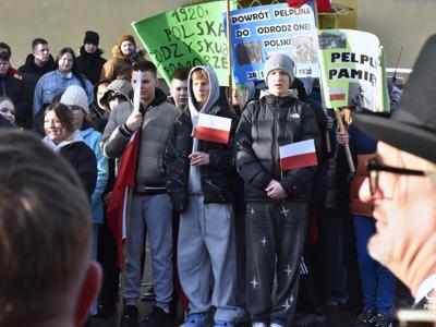 Zdjęcie z obchodów 105. rocznicy powrotu Pelplina do odrodzonej Polski