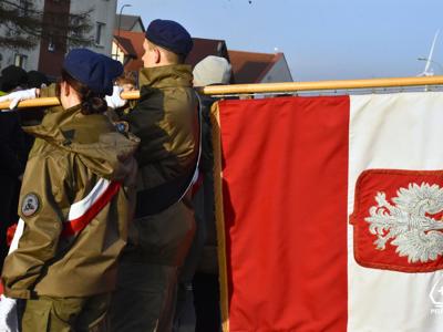 Zdjęcie z obchodów 105. rocznicy powrotu Pelplina do odrodzonej Polski