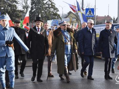 Zdjęcie z obchodów 105. rocznicy powrotu Pelplina do odrodzonej Polski