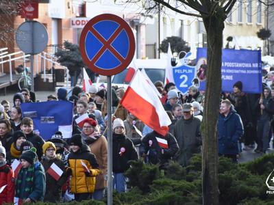 Zdjęcie z obchodów 105. rocznicy powrotu Pelplina do odrodzonej Polski