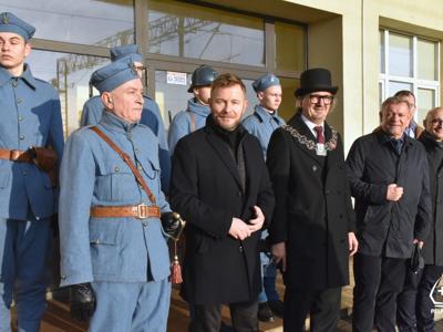 Zdjęcie z obchodów 105. rocznicy powrotu Pelplina do odrodzonej Polski