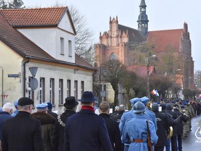 Zdjęcie z obchodów 105. rocznicy powrotu Pelplina do odrodzonej Polski