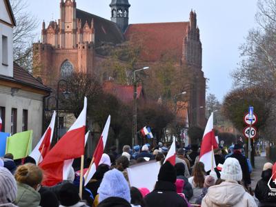 Zdjęcie z obchodów 105. rocznicy powrotu Pelplina do odrodzonej Polski
