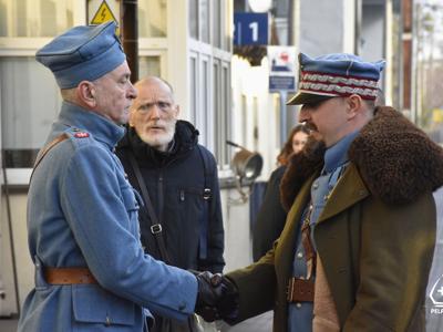 Zdjęcie z obchodów 105. rocznicy powrotu Pelplina do odrodzonej Polski