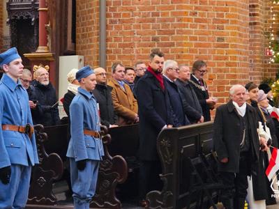 Zdjęcie z obchodów 105. rocznicy powrotu Pelplina do odrodzonej Polski