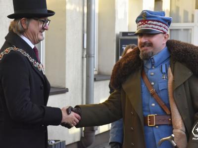 Zdjęcie z obchodów 105. rocznicy powrotu Pelplina do odrodzonej Polski