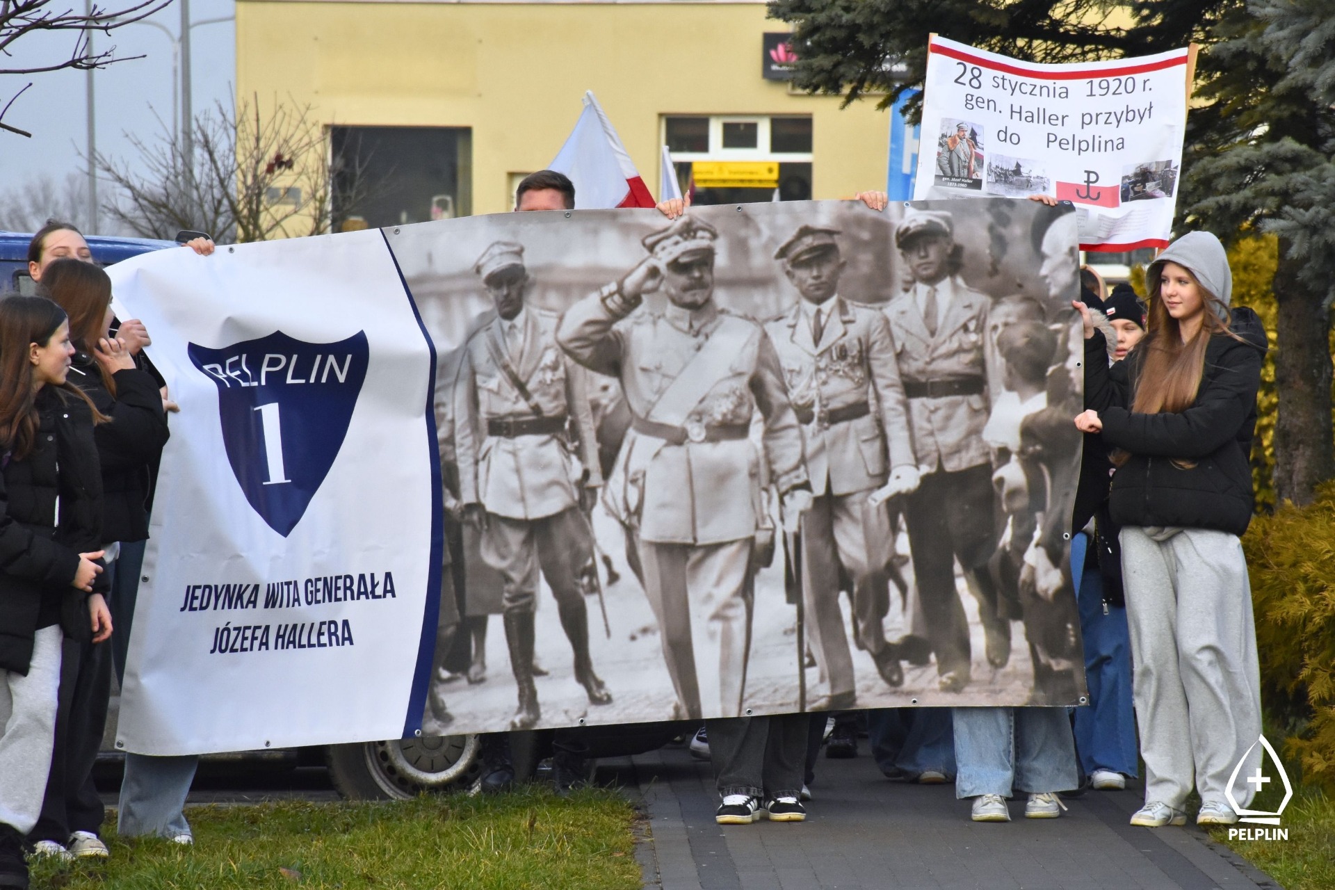 Zdjęcie z obchodów 105. rocznicy powrotu Pelplina do odrodzonej Polski