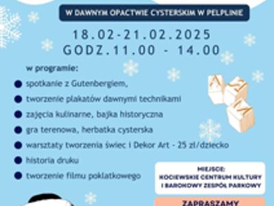 plakat ferie zimowe  KCK