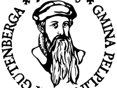 logo Rok Gutenberga w Gminie Pelplin