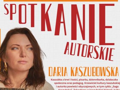 cover photo Spotkanie autorskie z Darią Kaszubowską