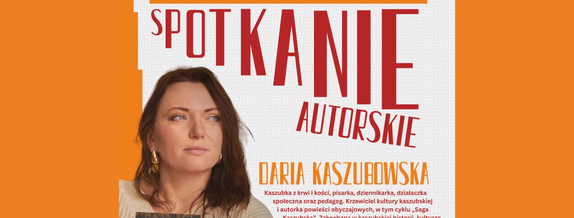 cover photo Spotkanie autorskie z Darią Kaszubowską