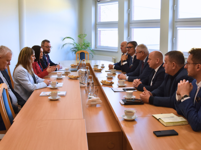 Zdjęcie ze spotkania samorządowców 