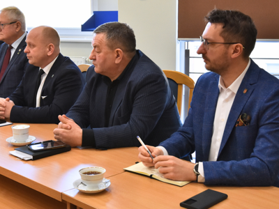 Zdjęcie ze spotkania samorządowców 