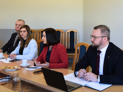 Zdjęcie ze spotkania samorządowców 