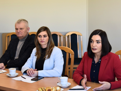 Zdjęcie ze spotkania samorządowców 