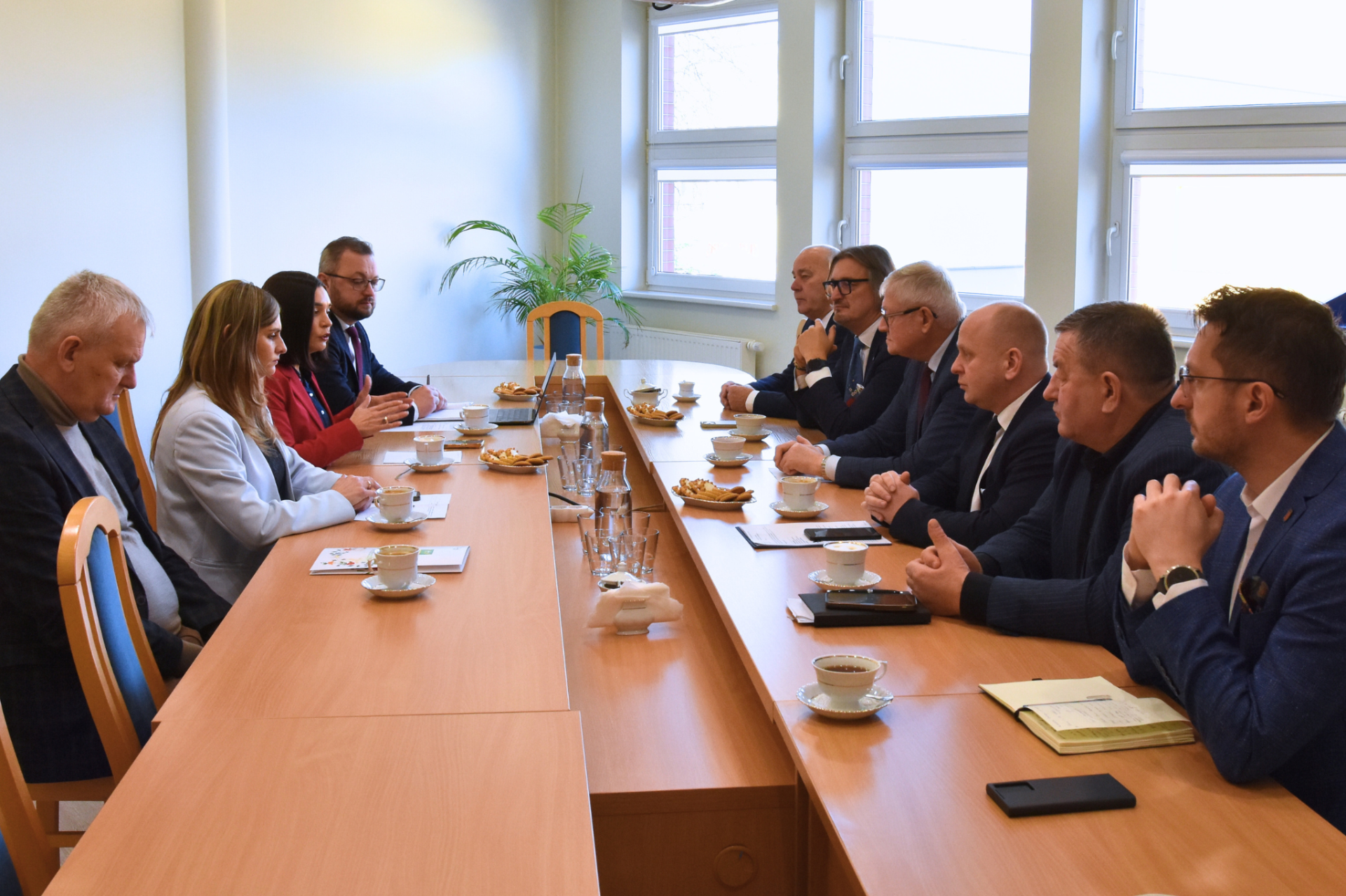 Zdjęcie ze spotkania samorządowców 