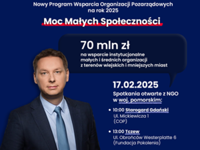 Konsultacje programu &quot;Moc Małych Społeczności&quot;