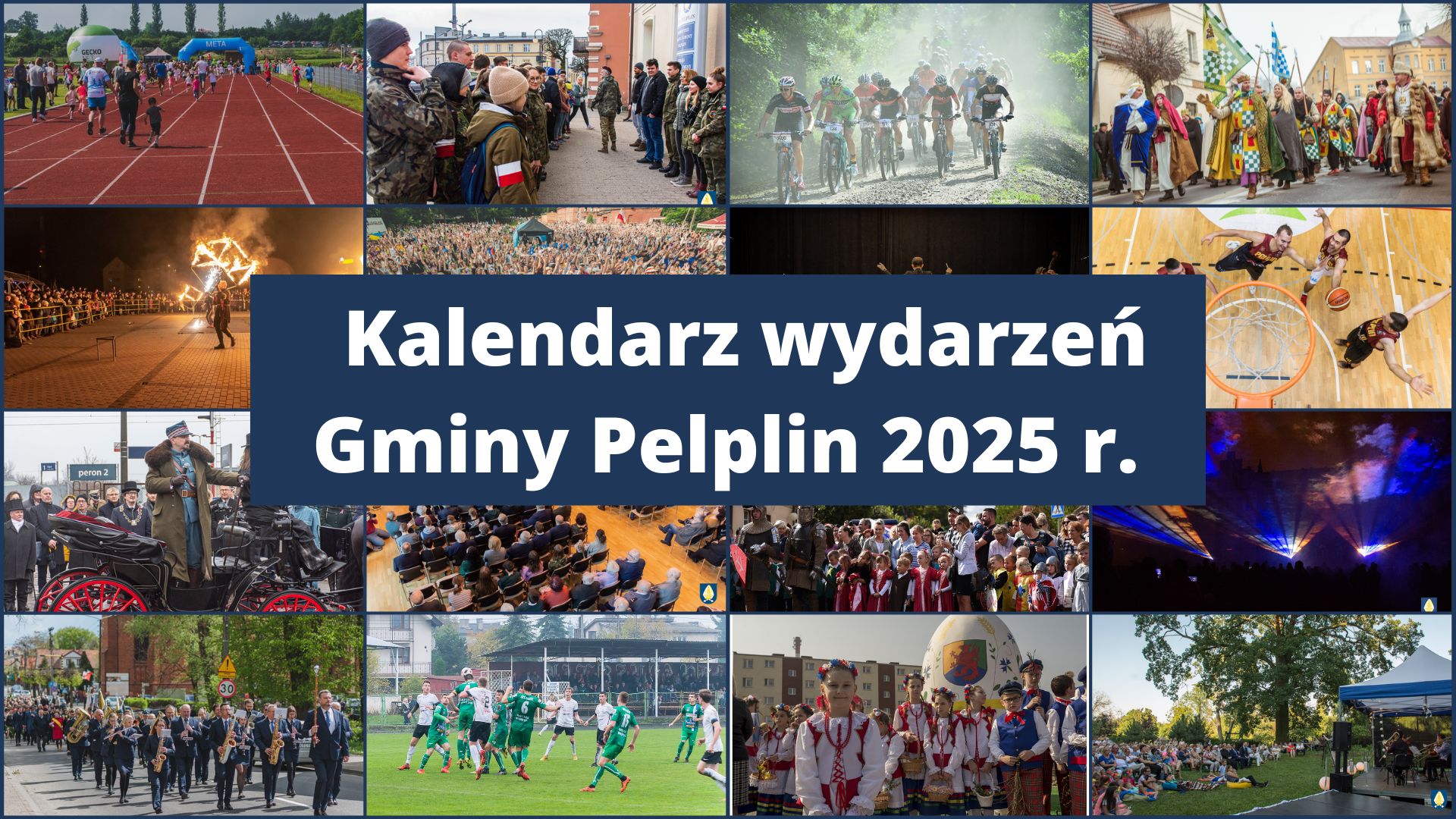 cover photo Kalendarz wydarzeń Gminy Pelplin 2025 r.  