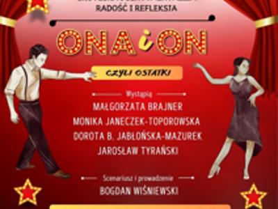 plakat Pelpliński Kabaret literacki