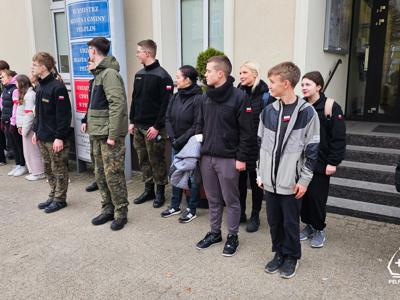 Zdjęcie z gry miejskiej „Wilczym Tropem" 2025