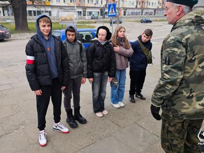 Zdjęcie z gry miejskiej „Wilczym Tropem" 2025