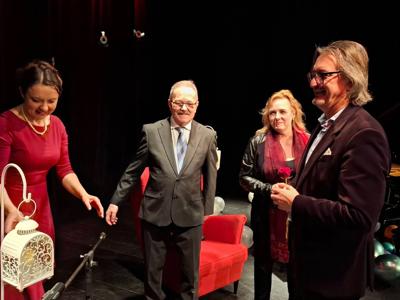 Zdjęcie z wydarzania Pelpliński Kabaret literacki. Wieczór piąty