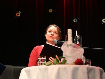 Zdjęcie z wydarzania Pelpliński Kabaret literacki. Wieczór piąty