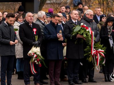 Zdjęcie z obchodów Narodowego Święta Niepodległości 2025 