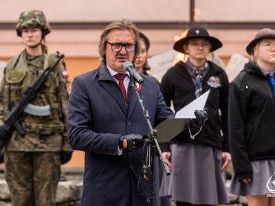 Zdjęcie z obchodów Narodowego Święta Niepodległości 2025 