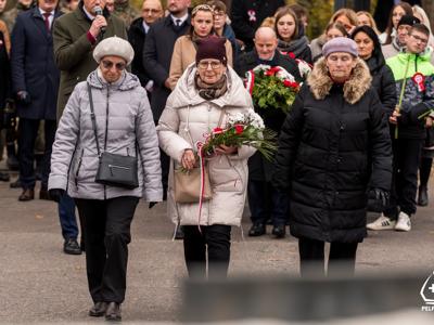 Zdjęcie z obchodów Narodowego Święta Niepodległości 2025 