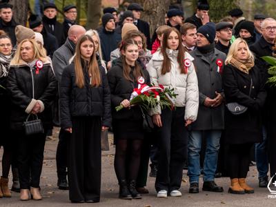 Zdjęcie z obchodów Narodowego Święta Niepodległości 2025 