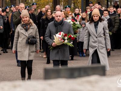Zdjęcie z obchodów Narodowego Święta Niepodległości 2025 