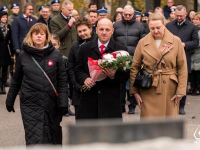Zdjęcie z obchodów Narodowego Święta Niepodległości 2025 