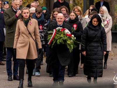 Zdjęcie z obchodów Narodowego Święta Niepodległości 2025 