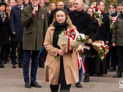 Zdjęcie z obchodów Narodowego Święta Niepodległości 2025 