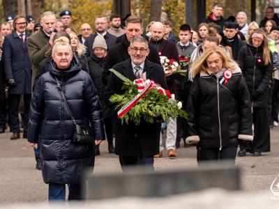 Zdjęcie z obchodów Narodowego Święta Niepodległości 2025 