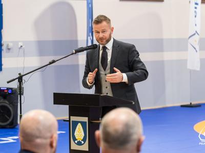 Zdjęcie z wydarzenia podsumowującego zakończenie zintegrowanego projektu rewitalizacyjnego 
