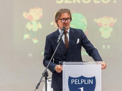 Zdjęcie z rozpoczęcia  roku szkolnego w Gminie Pelplin 
