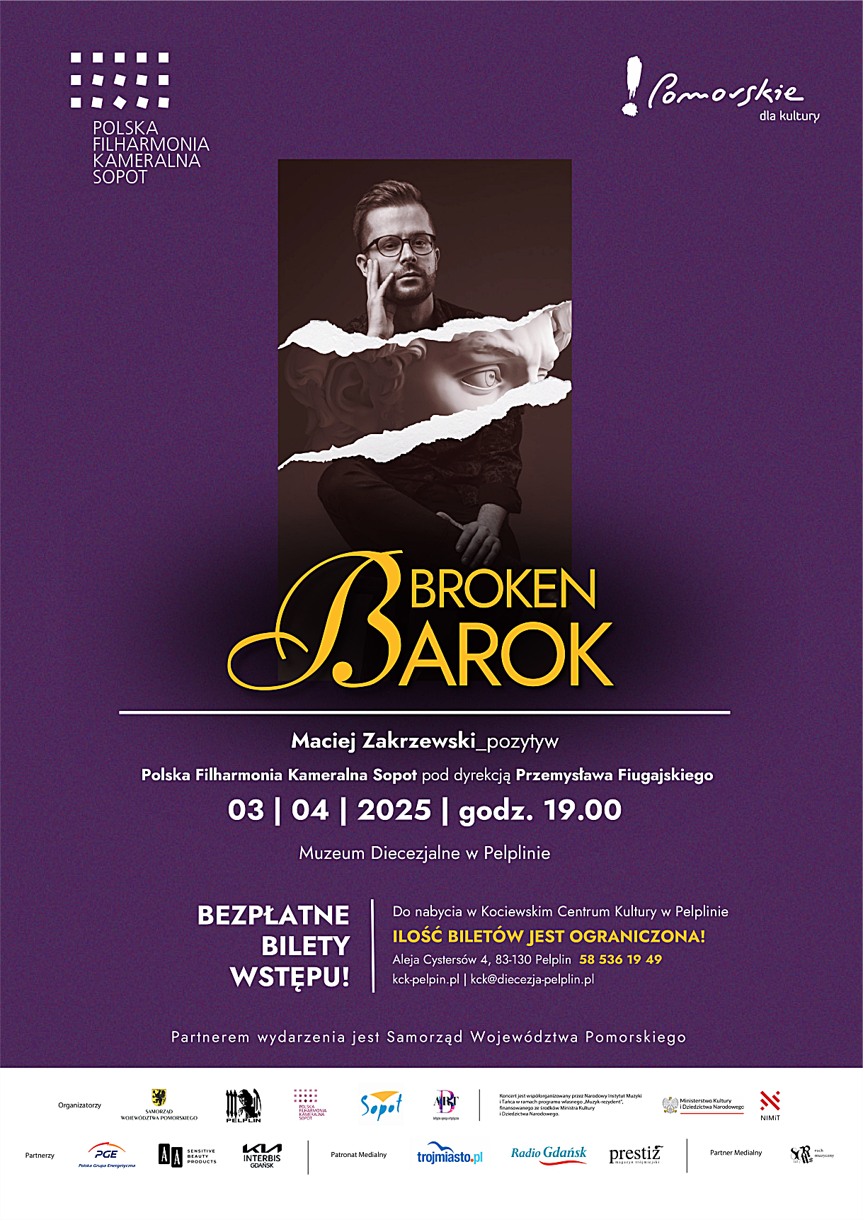 plakat Koncert "Broken Barok"