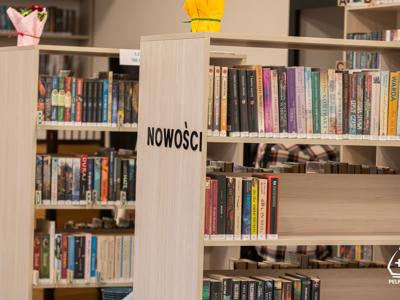 zdjęcie z  uroczystości otwarcie filii biblioteki w Pelplinie 