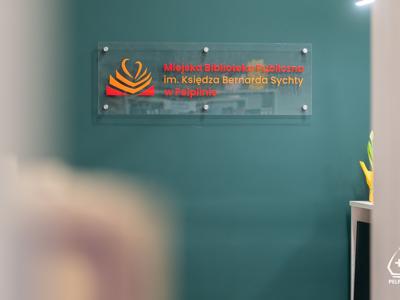 zdjęcie z  uroczystości otwarcie filii biblioteki w Pelplinie 
